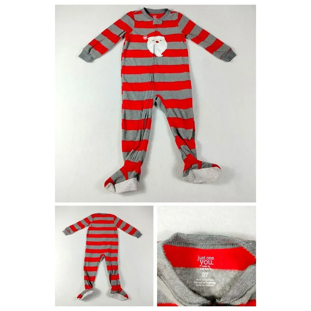 Carter's Cat & Jack Baby Boy 2T Lot Of 8 Bodysuits Pajamas Tops Pants Multicolor